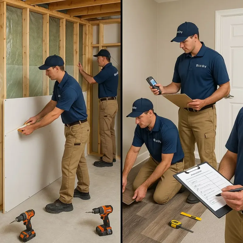 Repairs and Reconstruction process in Manson, WA